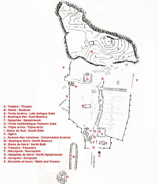 Карта Термессоса