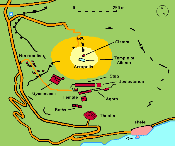 Карта Ассоса