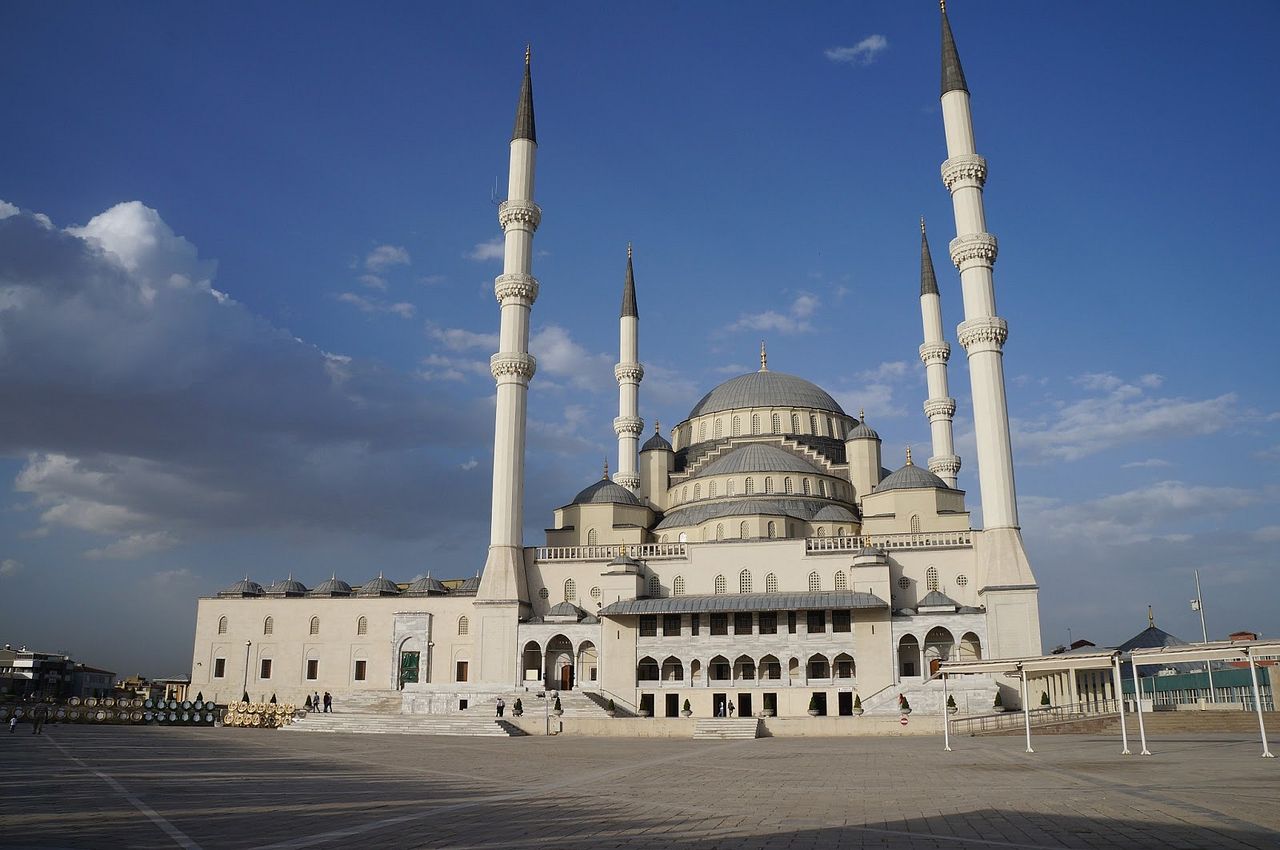 Столица Турции Анкара мечеть