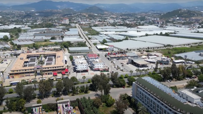 Поселок Конаклы с дрона