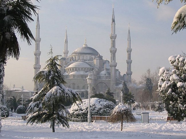 Зимой в Стамбуле