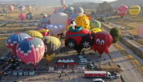 Фестиваль воздушных шаров в Каппадокии