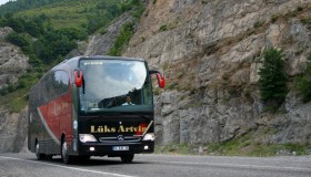 Автобус компании Luks Artvin Автобус компании Luks Artvin